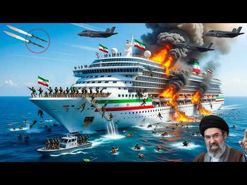 April 21, 2026! A Iranian aircraft carrier carrying 34,000 generals was sunk by a US F-35. | ARMA 3