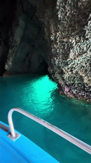 The Blue Grotto. Taormina, Sicily #bluecave #bluegrotto #taormina #sicily
