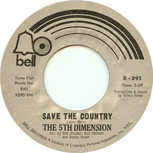 The 5th Dimension - Save The Country / Dimension 5