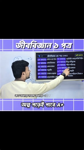 HSC Biology 1st Paper | Final Suggestion