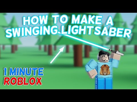 Lightsaber in Roblox Studio | 1 Minute Roblox