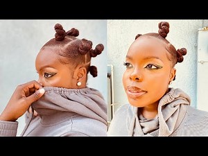 HOW TO | Bantu Knots | I was able to SLEEP LOL! | Protective Styles