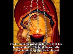 The Magnificat (Song of the Theotokos), The Gospel of Luke 1:46-55 -Chanted by Boston Byzantine Choir | Orthodox Christian Chants