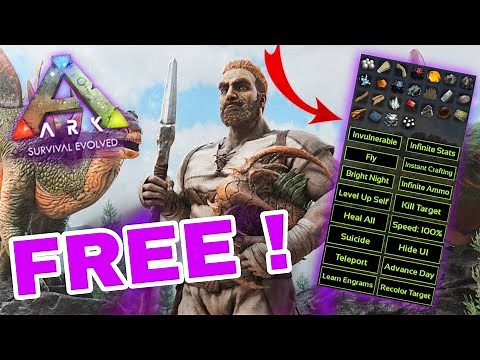 ARK MOBILE | MOD MENU + MOD APK | FREE GOD CONSOLE | UNLIMITED AMBER | Full Tutorial | Guide