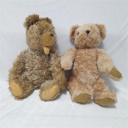 Vintage Jointed Teddy Bears – 1960s–70s German Plush Toys, Choose Your Bear - Etsy