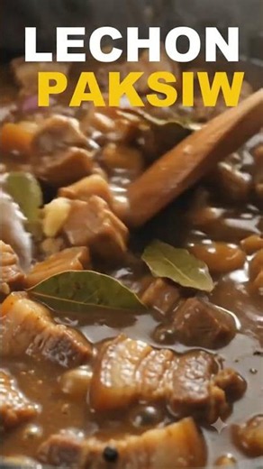 Lechon Paksiw Recipe | Best Way to Cook Leftover Lechon | Filipino Recipe #shorts