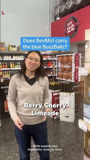 Blue Buzzballz Spotted at BevMo!