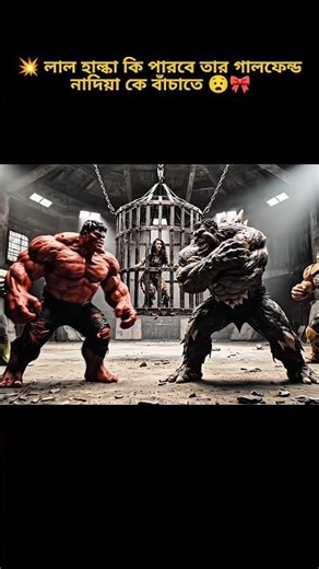 Hulk vs Abomination 💥 নাদিয়া রক্ষা মিশন! | Bangla Epic Hulk Fight #hulk #action