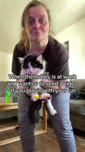 Hilarious Cat Playtime Trend with Hubby