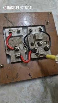 Switch Board wiring