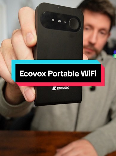 Ecovox Portable WiFi: Stay Connected Anywhere!