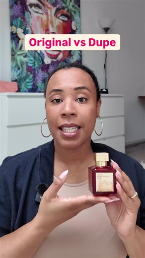 J’ai testé un dupe de Baccarat Rouge 540 et comment dire…Tenue 0, sillage 0. Je vous parle même pas du parfum qui dégouline sur le flacon à chaque vaporisation… Bref celui là c’est un grand non pour moi. #parfum #perfumetok #fragrance #dupeparfum
