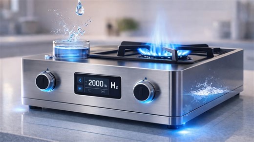 New Kitchen Stove Uses Water to Cook Food Instead of Natural Gas
