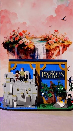 Princess Bride Brick Build — So Charming!#bride #lego
