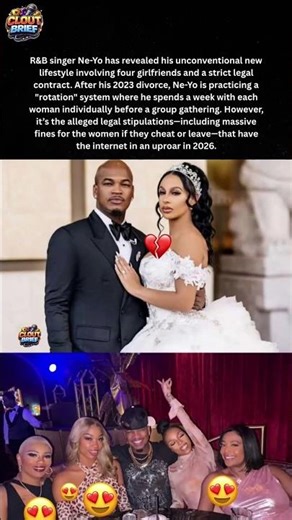 Ne-Yo’s 4 Girlfriends Signed WHAT?! 🤯📜 #NeYo