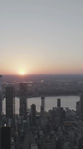 There is nothing better than a New York City sunset ☀️ | Empire State Building