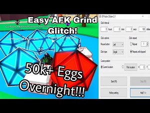How To AFK Grind Eggs in Bubble Gum Simulator! (Fastest Way)