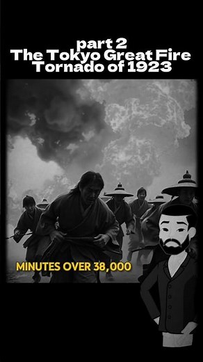 Kanto Fire tornado 1923: Japan’s Worst Natural Disaster #history #tokyo #earthquake #facts