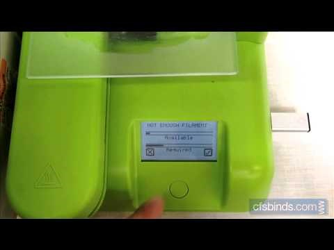 Using The Cubify Cube 2 3D Printer