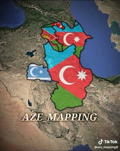 Map of whole azerbaijan