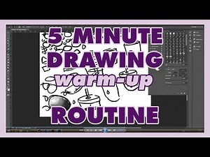5 Minute Drawing Warmup Routine