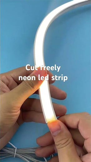 Freely Cut Flex Neon LED Strip for Project#neon #neonLEDstrip #neonlightstrip #flexneon