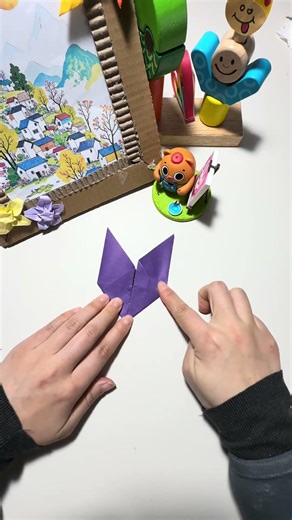 Origami Bat That Flaps Its Wings 🦇