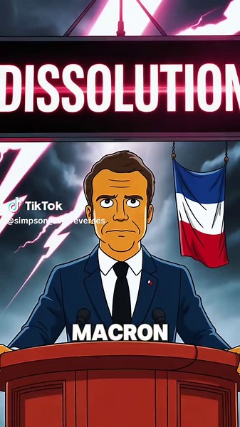 Macron dissout l’Assemblée #1 Et si les Simpson l’avaient encore prédit ? Crise politique, peuple en colère Prépare-toi à voir l’épisode qui fait froid dans le dos. 👇 #fiction #simpsons #homersimpsons #prediction #viral #macron #dissolution #france2025