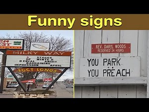 Crazy Signs from Around the World That Will Have You Rolling!|| Happy Dog's