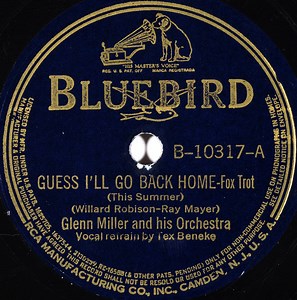 Glenn Miller And His Orchestra - Guess I'll Go Back Home / Slip Horn Jive