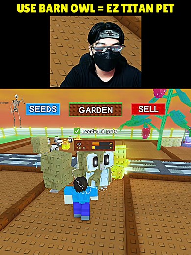 Barn Owl Guide for Titan Pet in Grow a Garden
