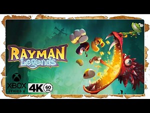 RAYMAN LEGENDS 4K 60 FPS Gameplay Walkthrough | XBOX SERIES X Golden Malak