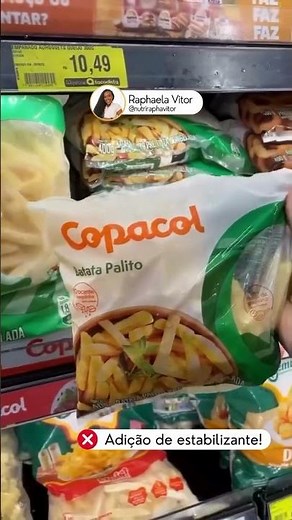 BATATA FRITA CONGELADA E TUDO IGUAL? #fitnessbrasil