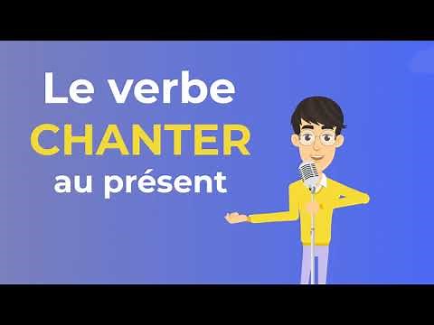 Le Verbe Chanter au Présent - To sing Present Tense - French conjugation