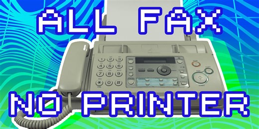 No cap? The phrase 'Fax, No Printer' explained