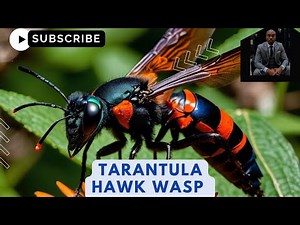 The Painful Predator: Tarantula Hawk Wasp 🐝