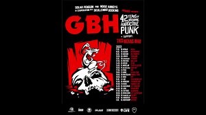 8.4K views · 826 reactions | European tour 2022 GBH Support band: This Means War - punk from the lowlands Organizers: Solarpenguin Agency Skullswar_Official Endorsement: Púas Jimy OxFanzine #EnjoyIt | GBH | Facebook
