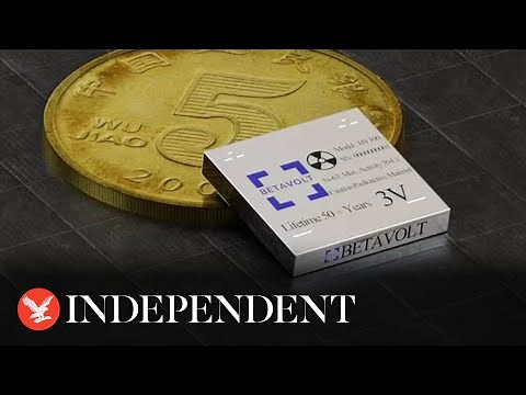 Nuclear battery produces power for 50 years without needing to charge
