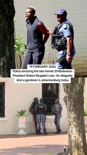 Arrest of Mugabe's Son in Johannesburg Shooting Incident