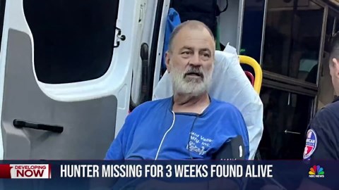 Hunter missing in California woods found after nearly three weeks