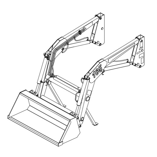 Parts for Koyker 165 Front End Loader