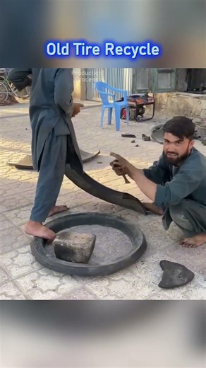 Mechanic Makes a Bushing from Scrap Tire | Smart DIY Repair