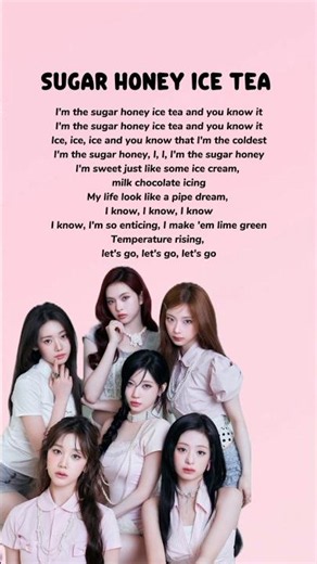 Babymonster - Sugar honey ice tea (Lyrics) #babymonster #lyrics #kpop #sugarhoneyicetea