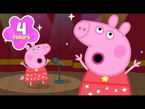 Peppa's SINGING Competition 🎤🎶 Pig Full Episodes | 4 Hours of Kids Cartoons