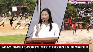 DNSU Sports Meet Begin in Dimapur: Event Aims to Ignite Spirit of Harmony & Unity Through Sports Dimapur Naga Students' Union - DNSU Hekani Jakhalu Follow HornbillTV for latest updates Watch HornbillTV on Airtel Channel 650, JioTV, JIOTV APP, GTPL 982, CITY CABLE 139, Pentagon, Hornbill Digital. Download on Play Store & AppStore. Follow us on Facebook, Youtube, Instagram and Twitter #DNSUSportsMeet #Harmony_Unity #Dimapur #hornbilltv #hornbilltvofficial #hornbilltvnews #hornbilltvnagaland | Horn