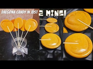 Squid Game Honeycomb Candy | Make Dalgona Candy With JUST 2 Ingredients | Dalgona Candy Recipe