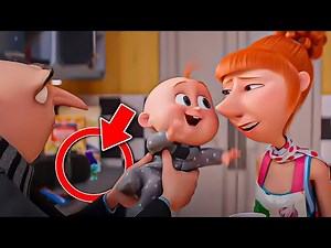 + 22 DETAILS AND EASTER EGGS YOU MISSED IN THE DESPICABLE ME 4!