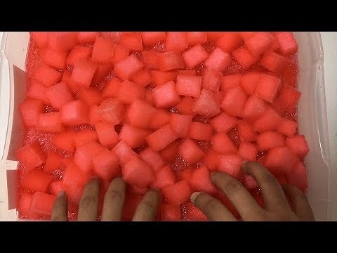 DIY JUMBO JELLY CUBE SLIME! How To Make Sponge Slime | Satisfying Videos