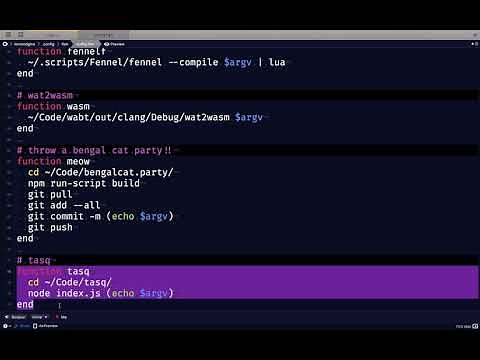 tasq - a simple command-line task list app built using Node.js
