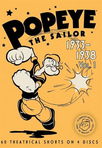 Popeye the Sailor: 1933–1938, Volume 1 (2007) - Movie
